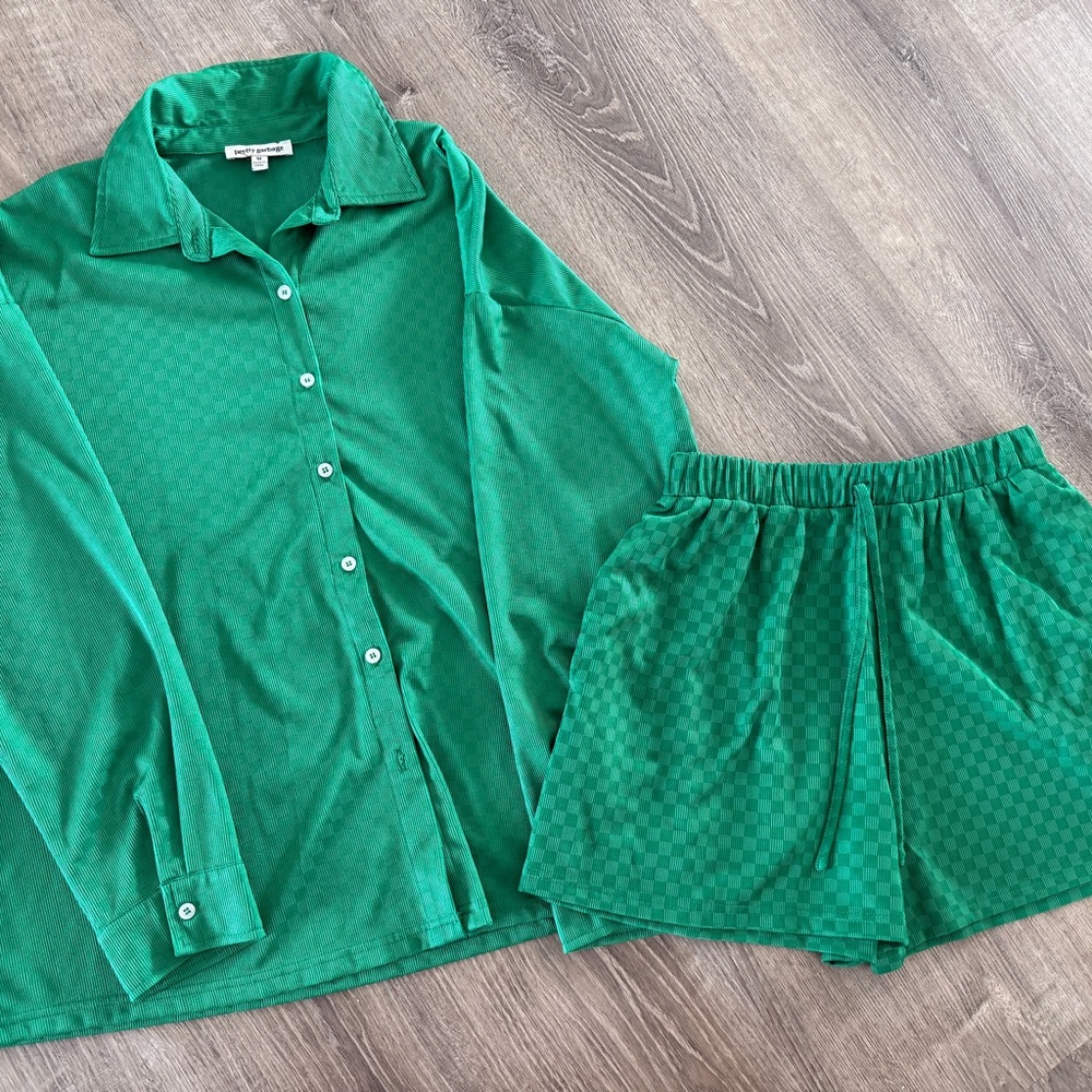 Green Women's Shorts